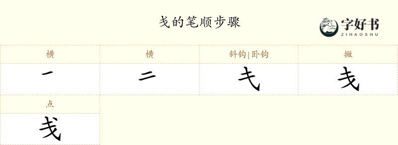 戋