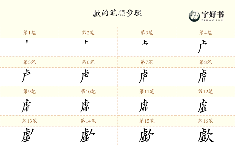 歔