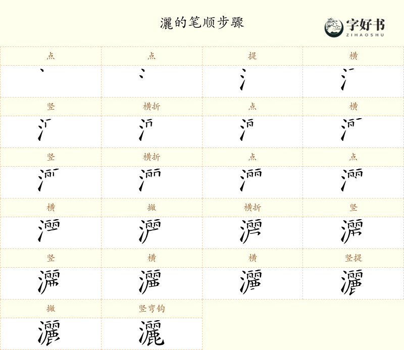 灑