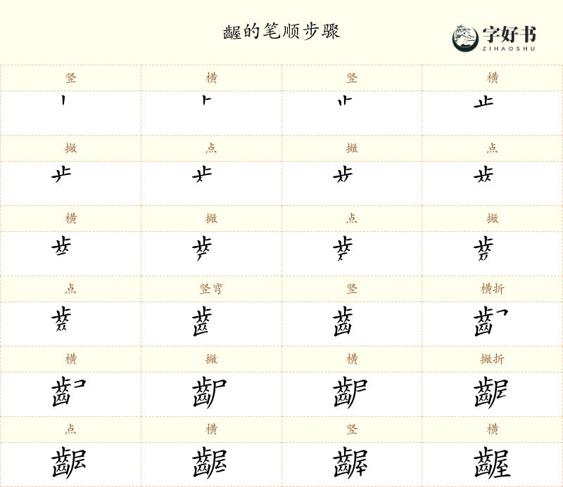 齷