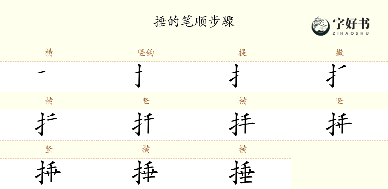 捶