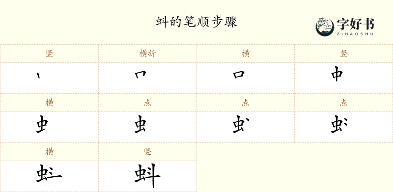 蚪
