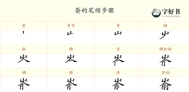 嵛