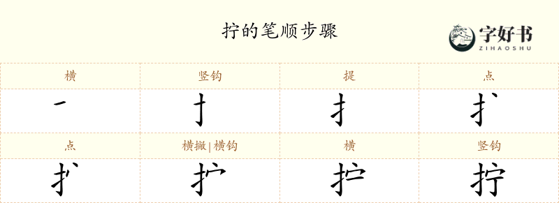 拧