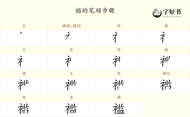 褴