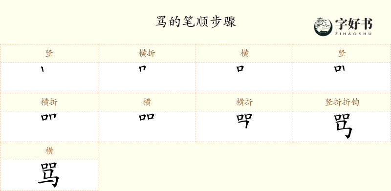 骂