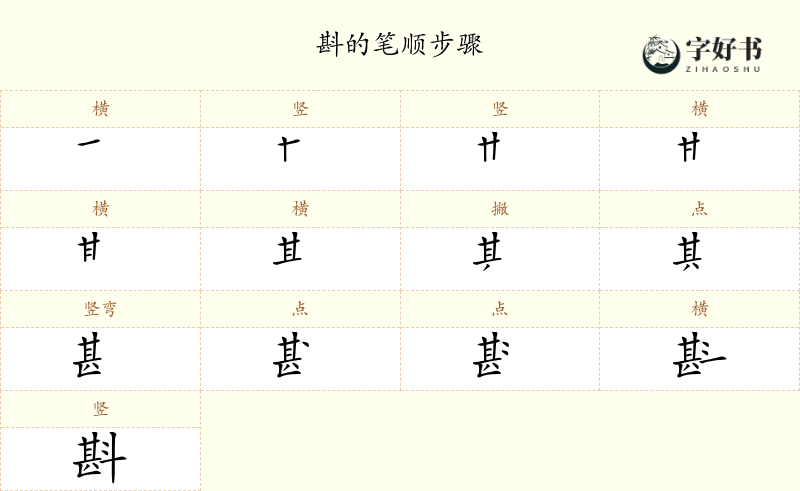 斟