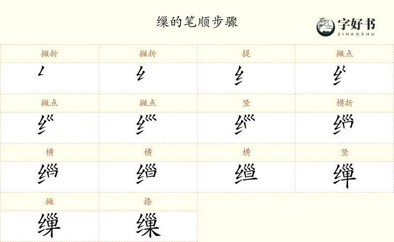 缫