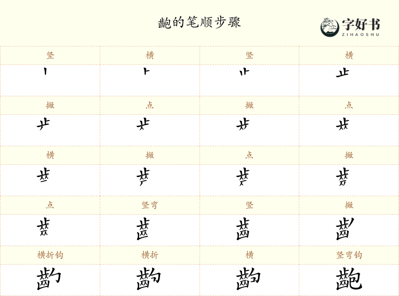 齙