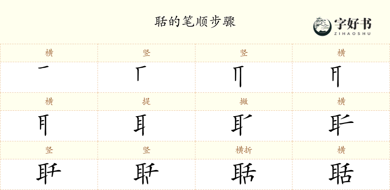 聒