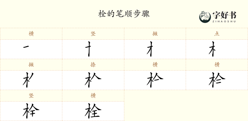 栓