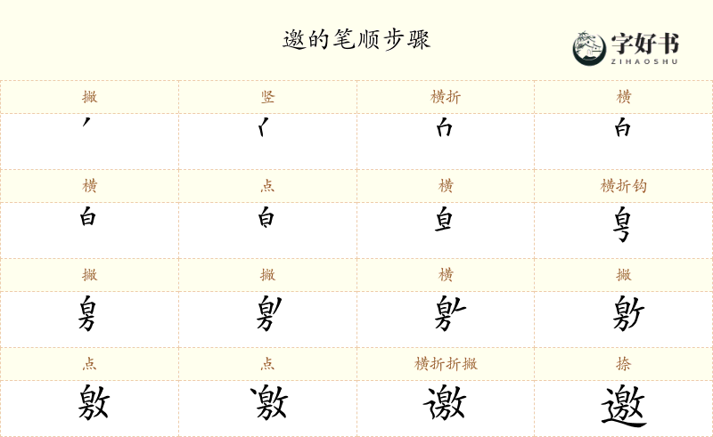 邀