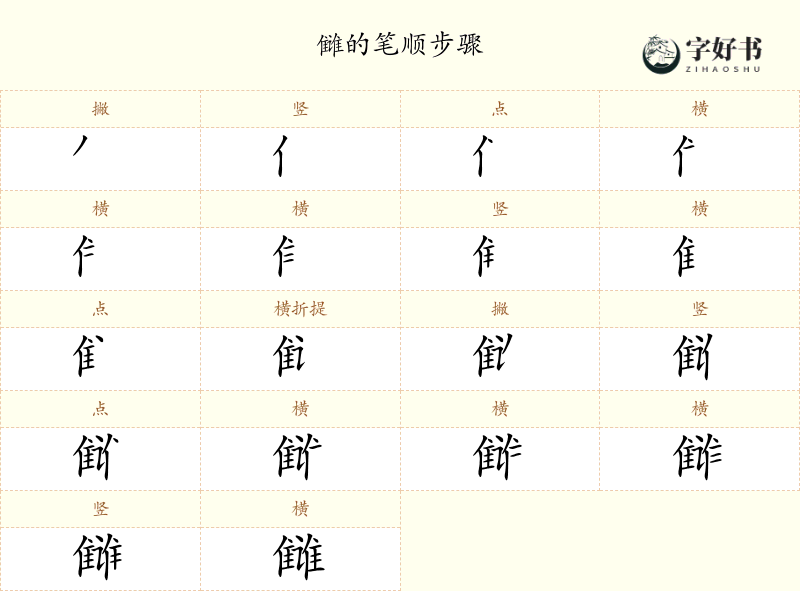 雠