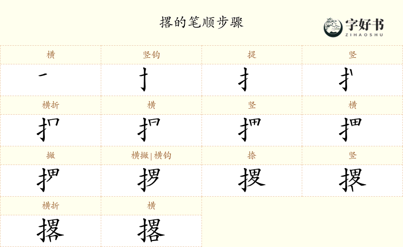 撂