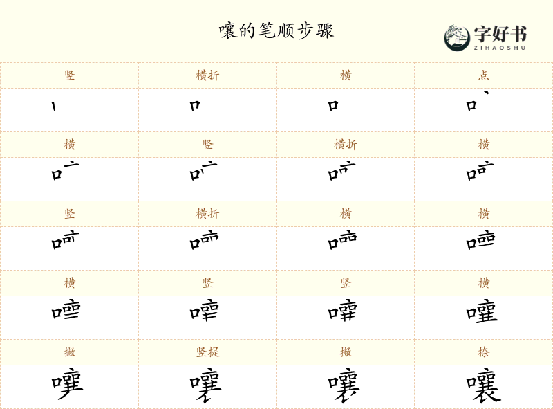 嚷