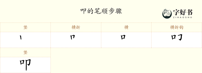 叩
