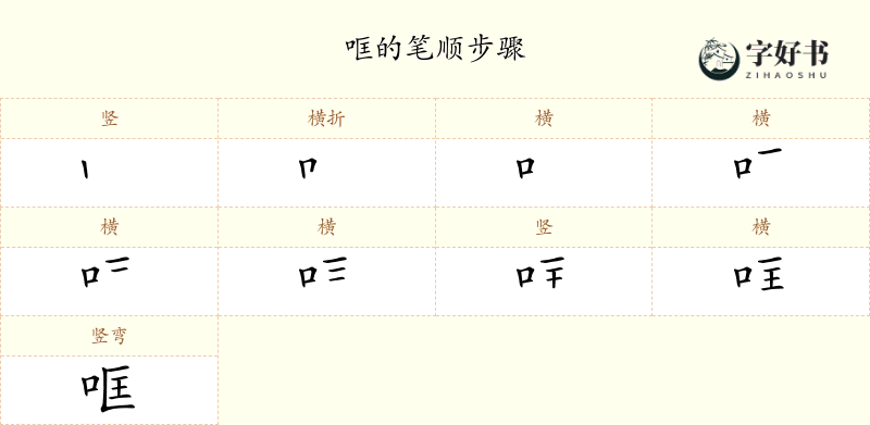 哐