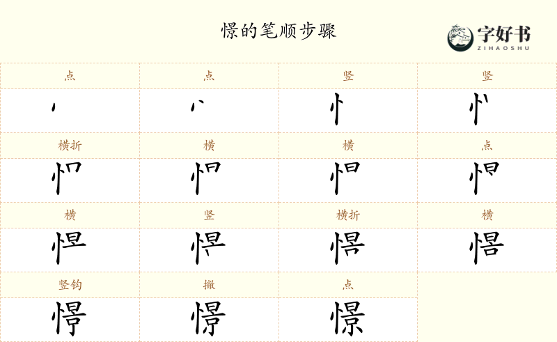 憬