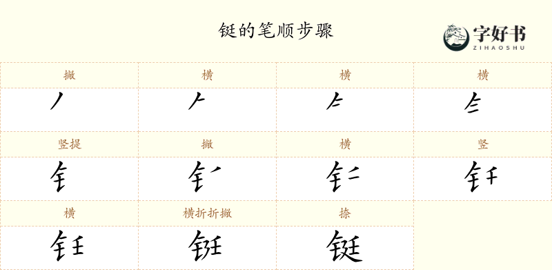 铤