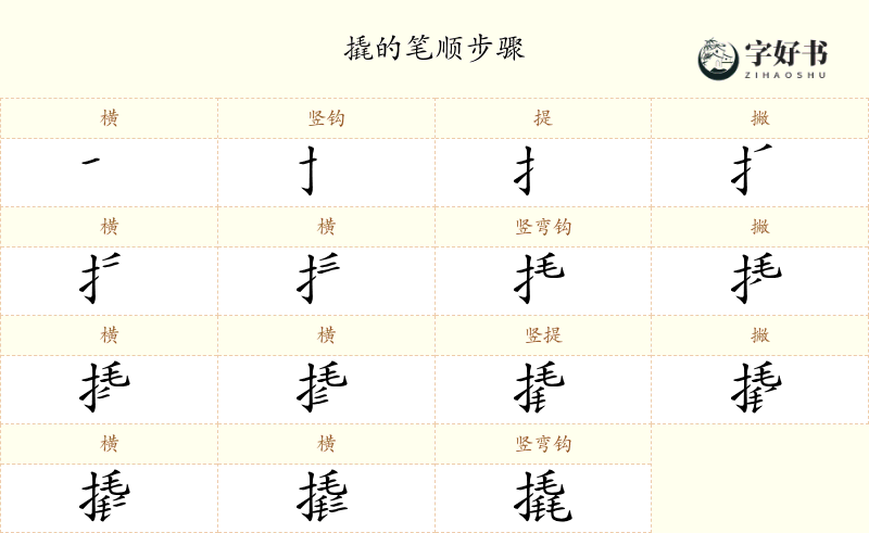 撬