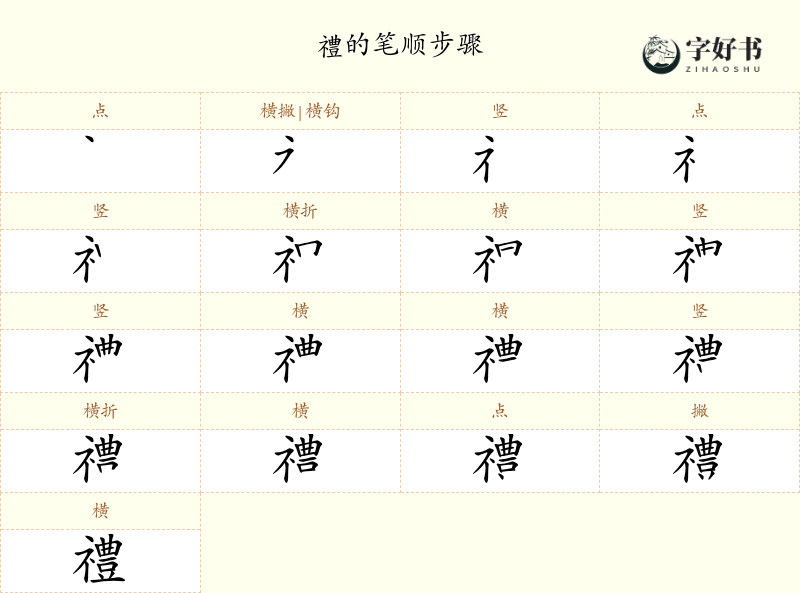 禮