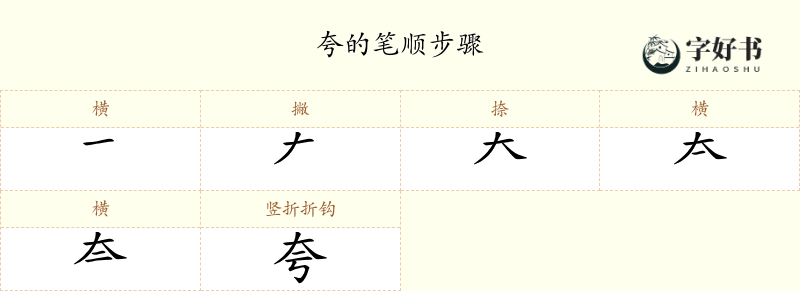 夸