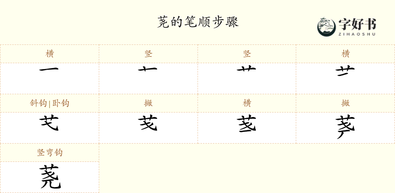 荛