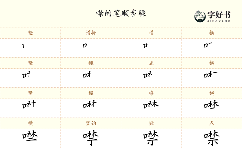 噤