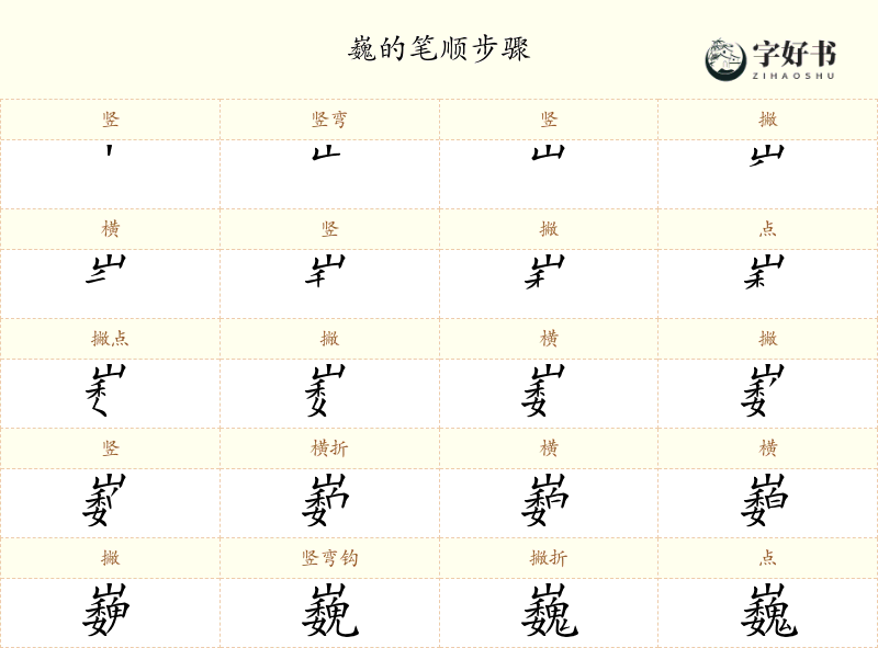 巍