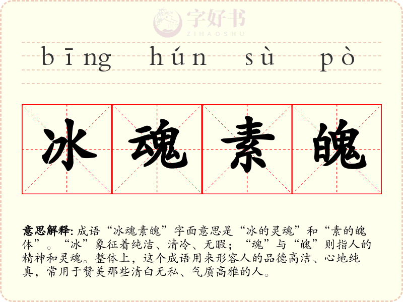 冰魂素魄