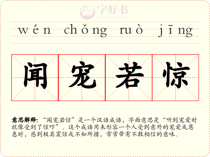 闻宠若惊