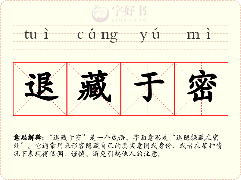 退藏于密