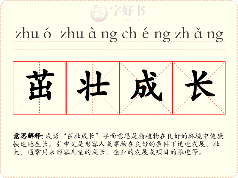 茁壮成长