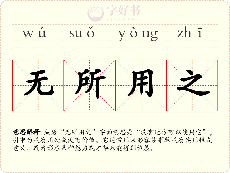 无所用之