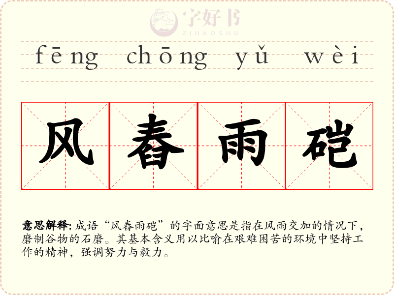 风舂雨硙
