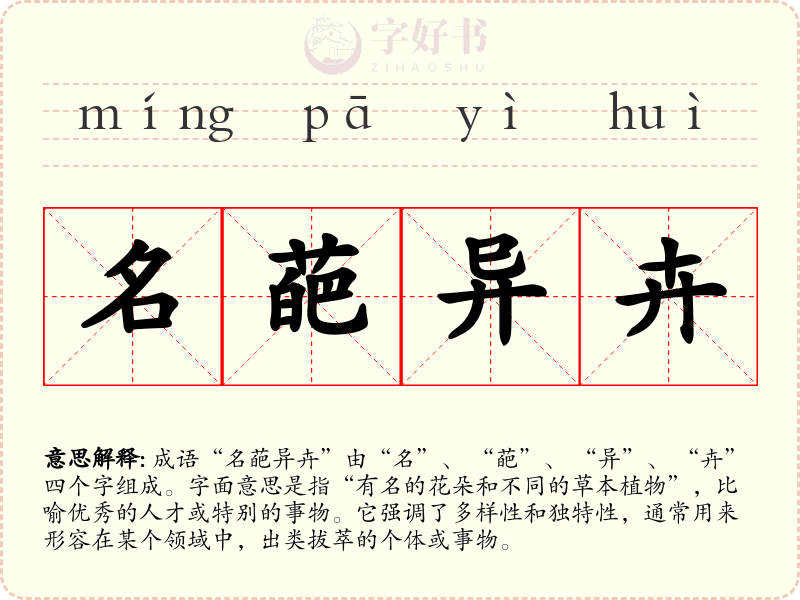 名葩异卉