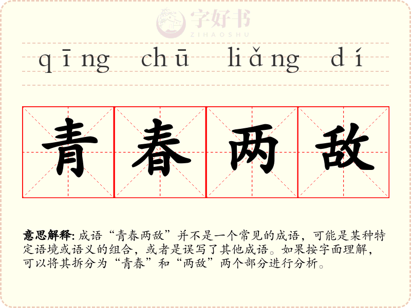 青春两敌