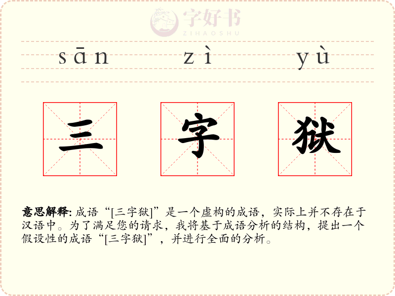 三字狱
