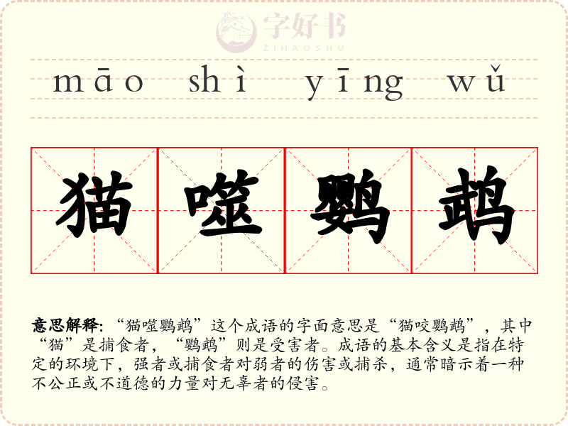猫噬鹦鹉