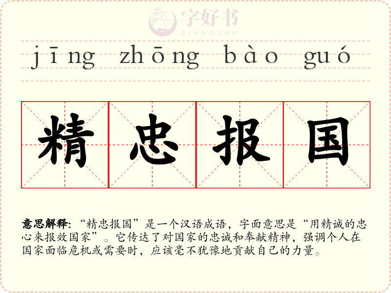 精忠报国