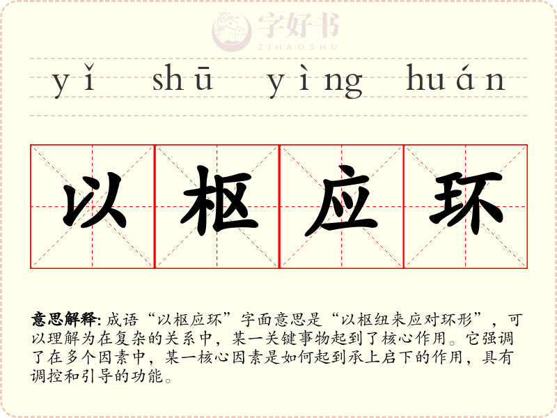 以枢应环