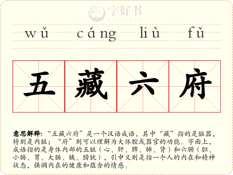 五藏六府