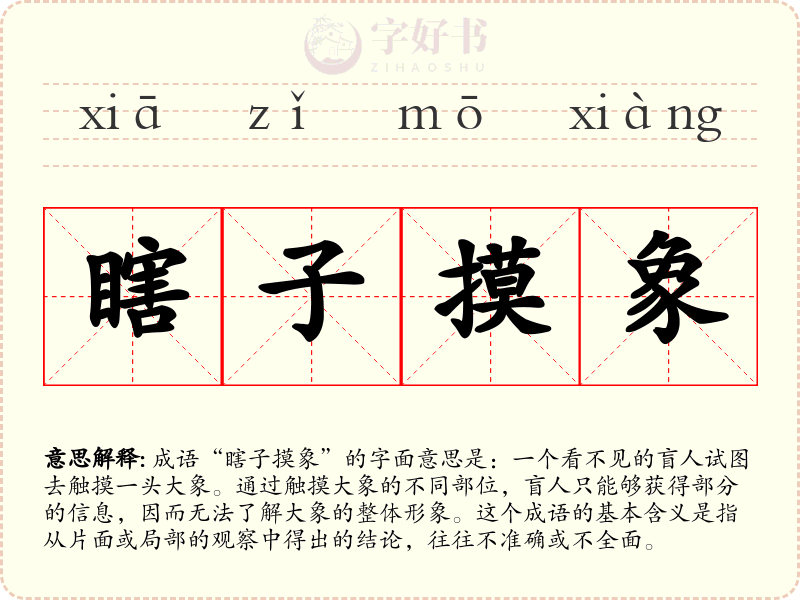 瞎子摸象