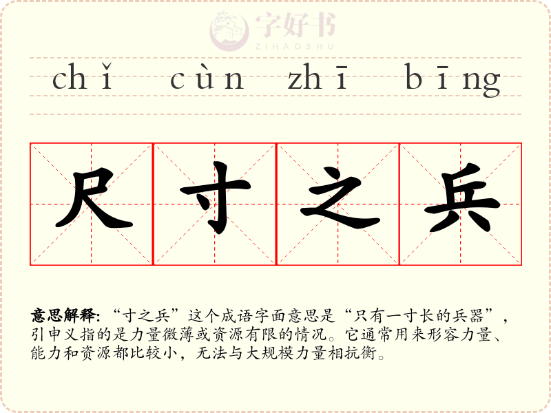 尺寸之兵