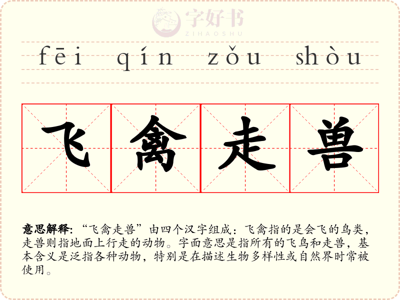 飞禽走兽