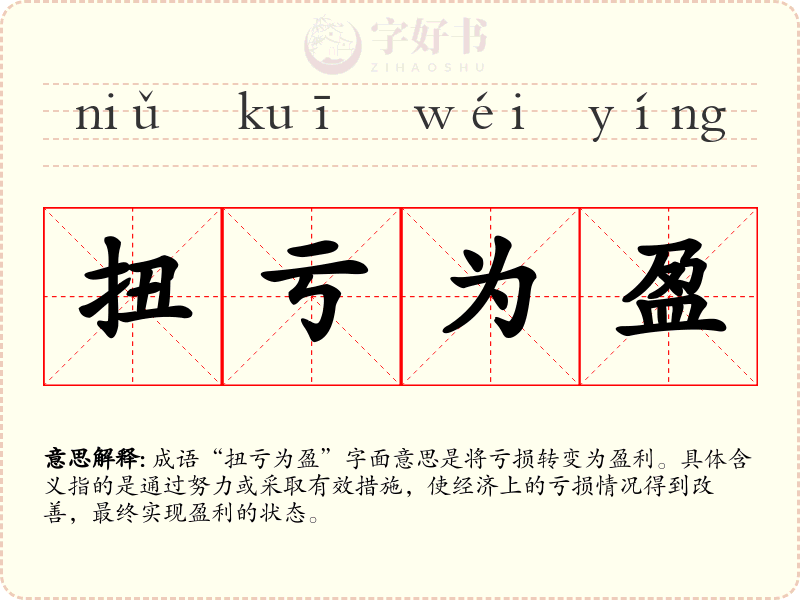 扭亏为盈