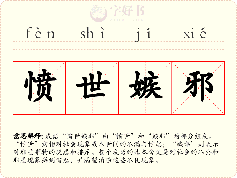 愤世嫉邪