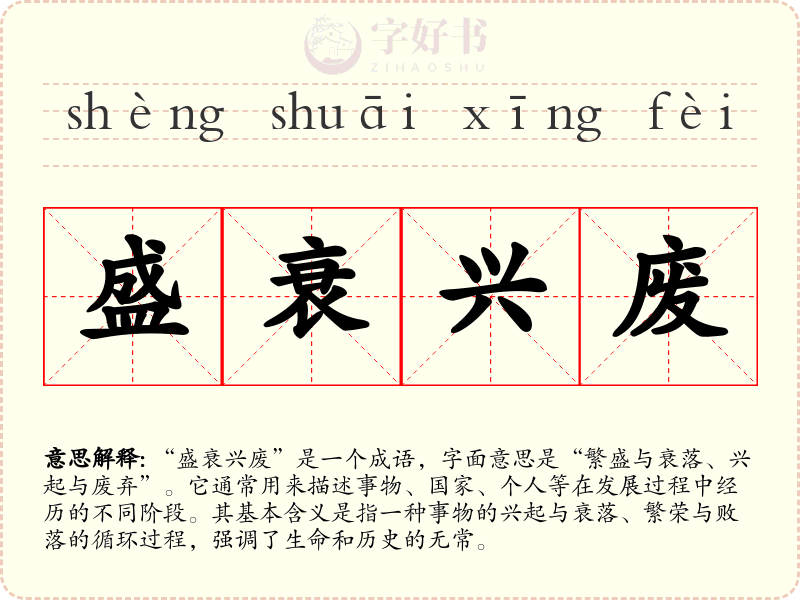 盛衰兴废