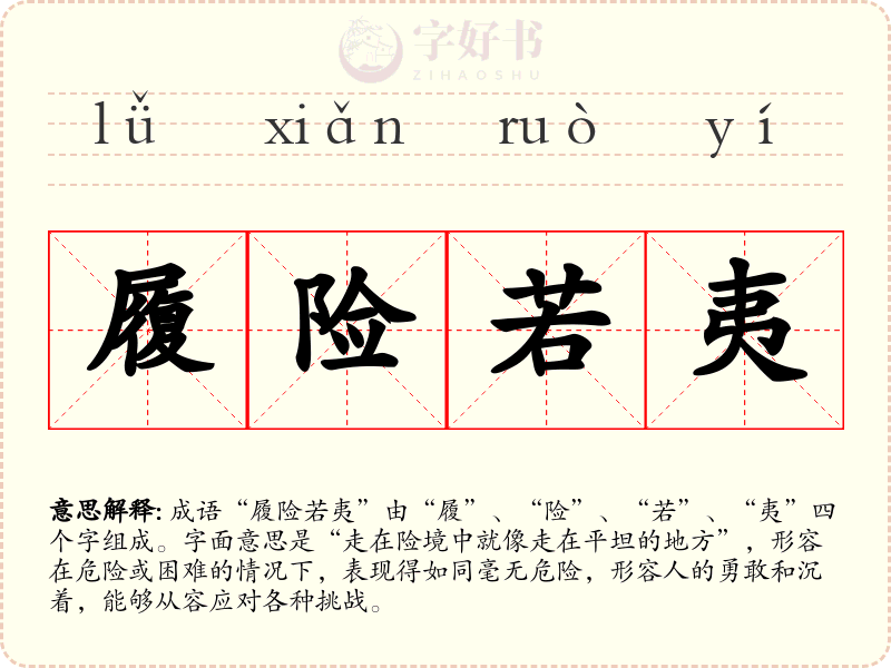 履险若夷