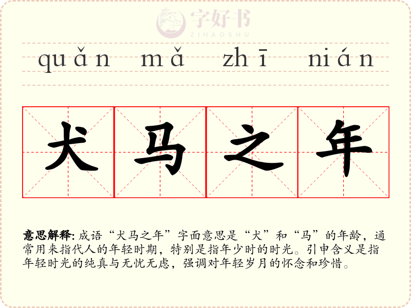 犬马之年